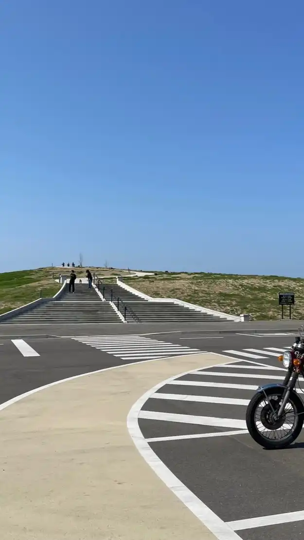佐世保でバイク乗っている人