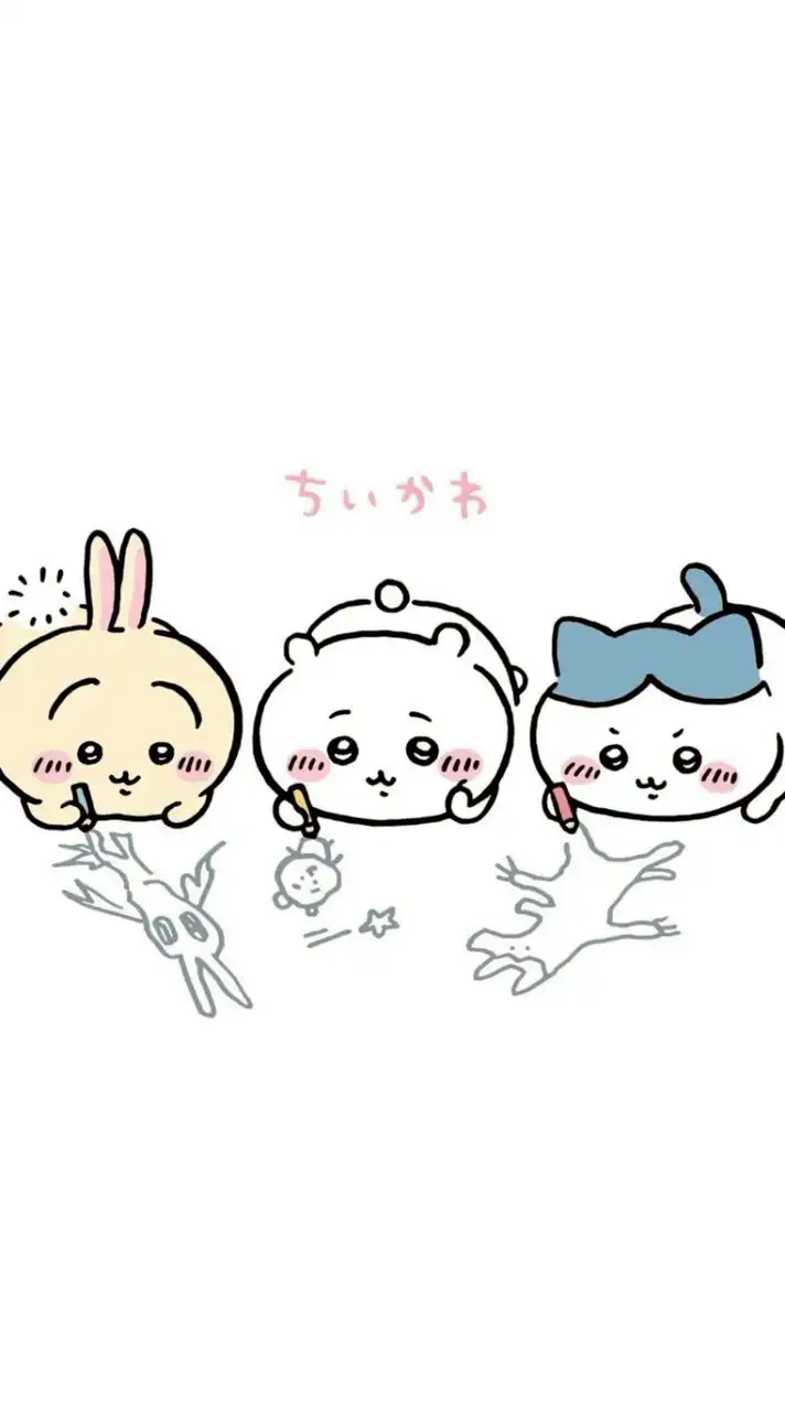 ちいかわイラストを描こう.ᐟ.ᐟ