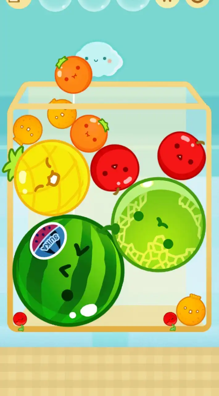 スイカゲーム🍉ガリガリ君うめ~オプ！