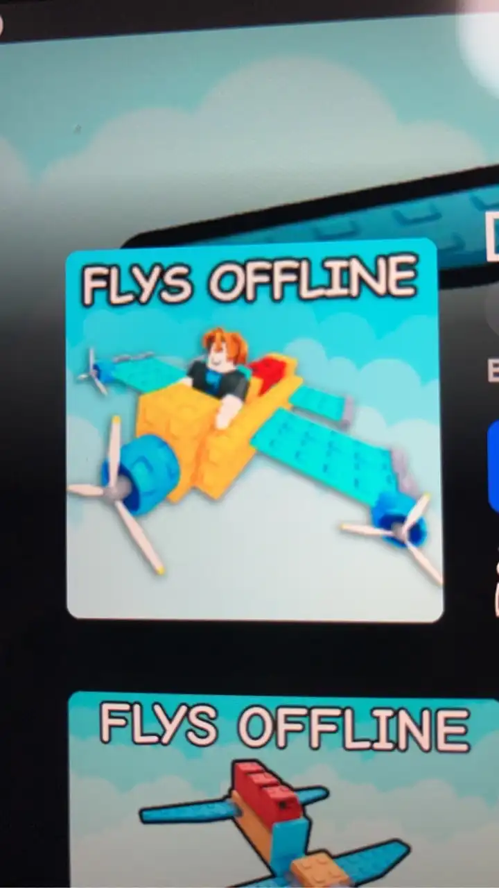 Roblox [UPD]飛行機を作ろう