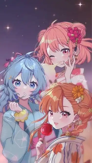 からぴち女子組推してる人おいで〜🩷🧡🩵