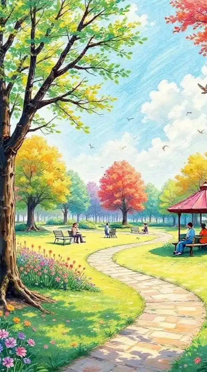 🪾🍁木陰で仲良く楽しい話♬幼稚園児に戻ってお話しませんかぁ〜♬
