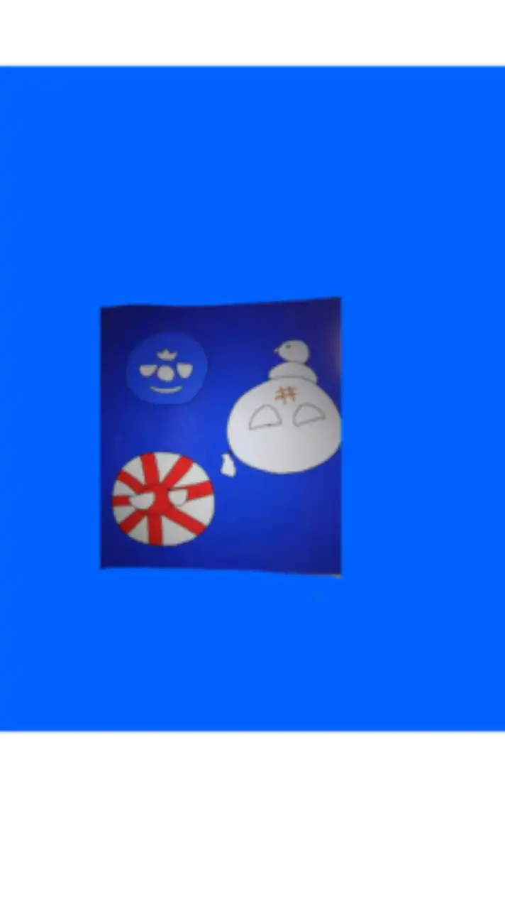 白もち　おもち君のポーランドボール室！！！