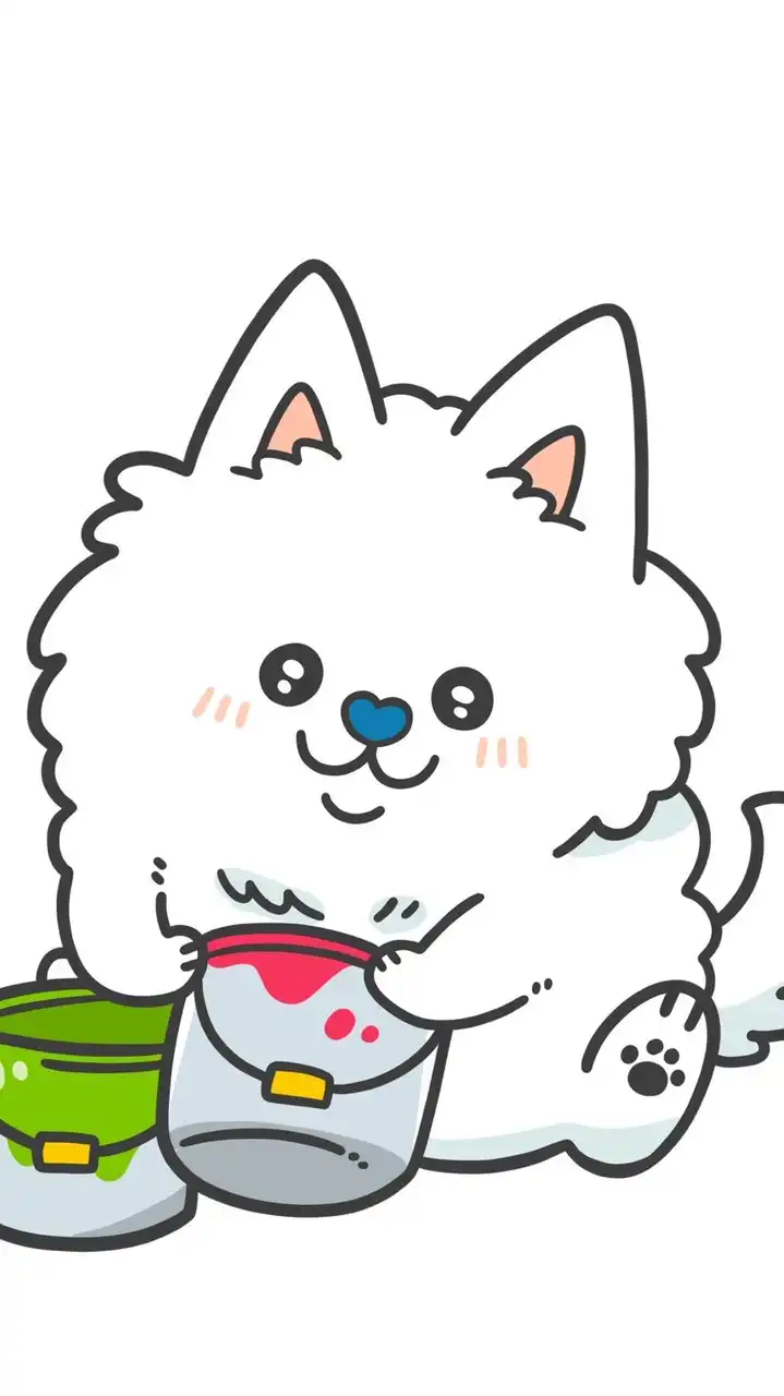 サモエドカフェスマイル　告知　【発言🈲】