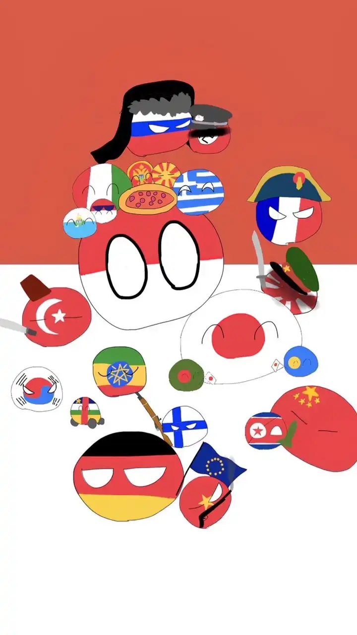 ポーランドボール・雑談部屋　茨城共栄圏(戦争しないよ⁈)