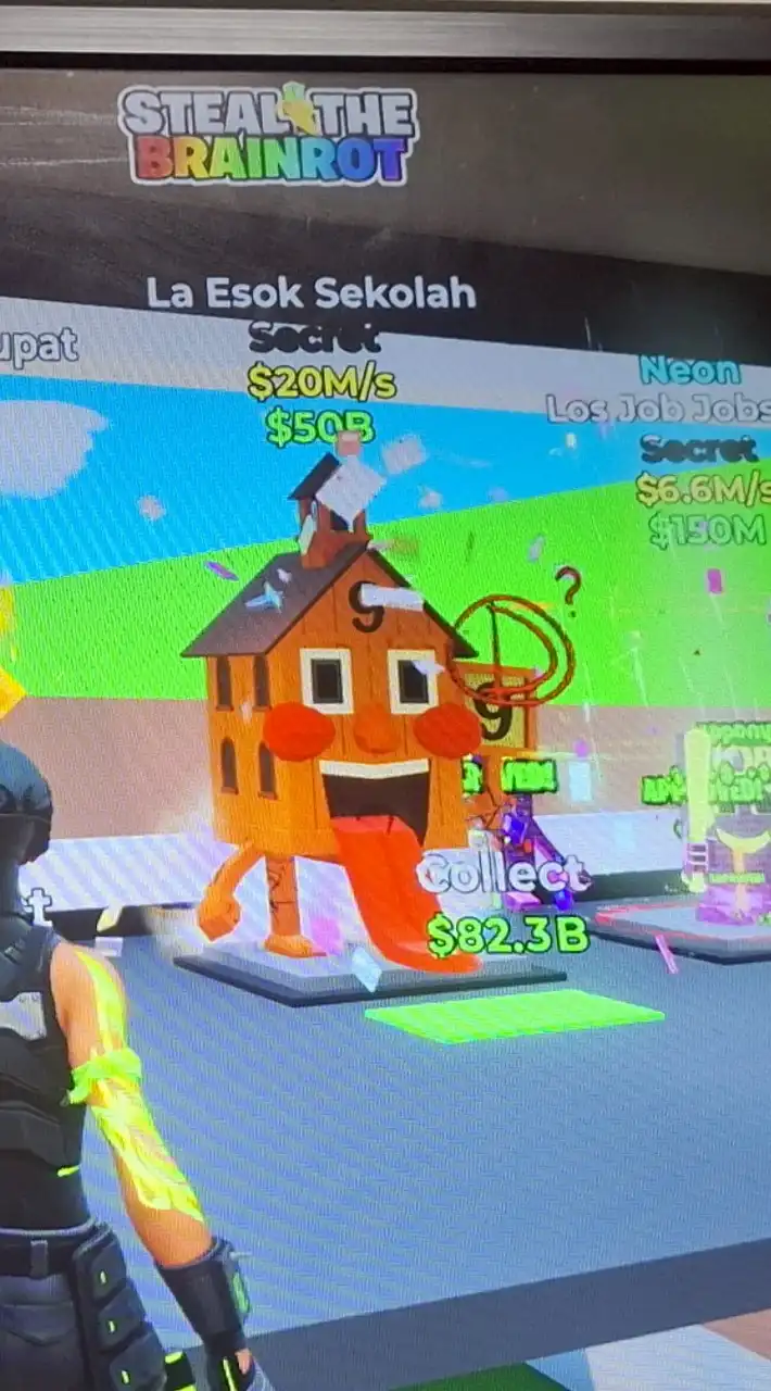 フォートナイトブレインロット交換