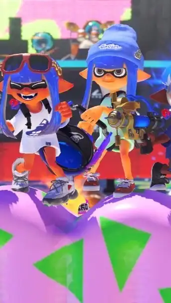 スプラみんなでプラベしよー‼️👊🏿👊🏿👊🏿