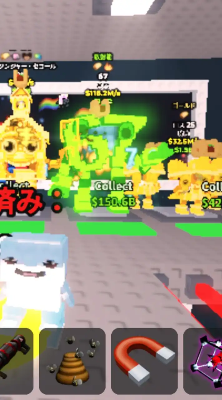 ロブロックスブレインロット盗む・ブレインロットの進化雑談オプ