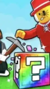 「ラッキーブロックを壊す」