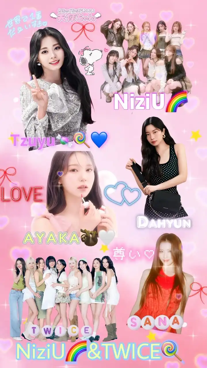 NiziU🌈&TWICE💓🍭400人まで！🍭