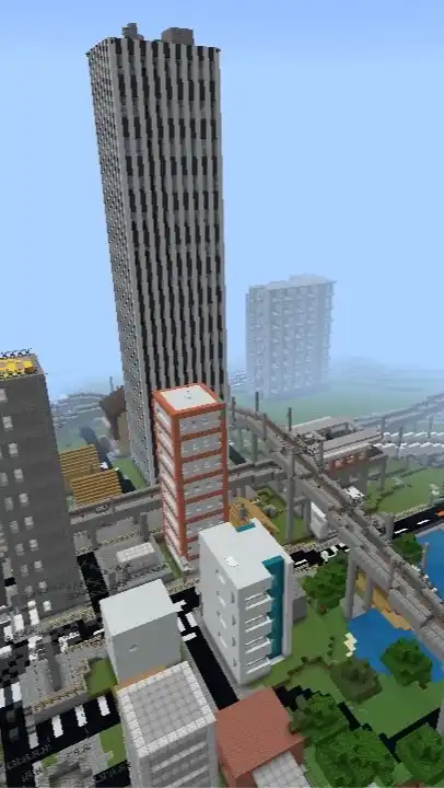 Minecraftで鉄道作り‼︎