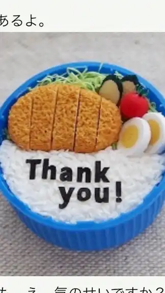 今日どんなお弁当です？