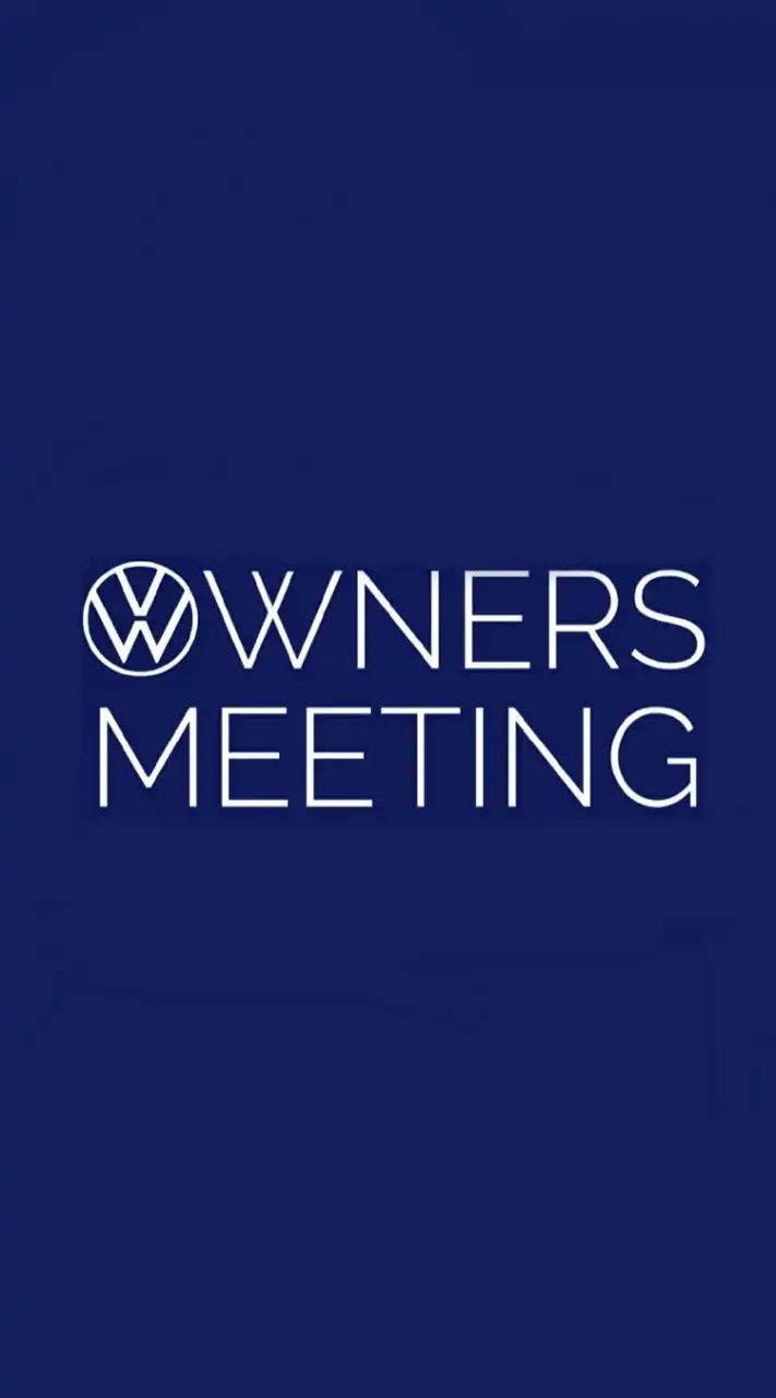 VW Owners Meeting