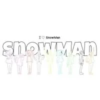 SnowManのカレンダー、壁紙製作所‼︎🧡🖤💛❤️🩷💚💙💜🤍