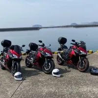 赤黒のGSX-S1000F乗り集合‼︎