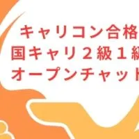 キャリコン試験合格チャット（国キャリ、２級、１級）