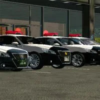 カーパーキング警察車両の会