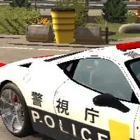 カーパーキング警察車両