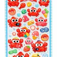 【東京シール】カニちゃん道楽🦀