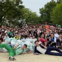 ゴミ拾い告知