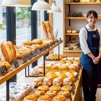 パン屋さんで仕事してるみんな集まれんこん♡